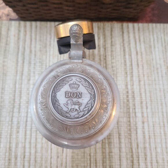 Etched Glass Beer Stein Engraved Pewter Lid Bicycle Warning Bell - Picture 4 of 8